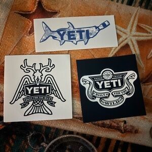 Yeti stickers
